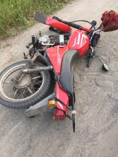 Вечером 12 июня  на Столинщине произошло ДТП, в котором пострадал мотоциклист