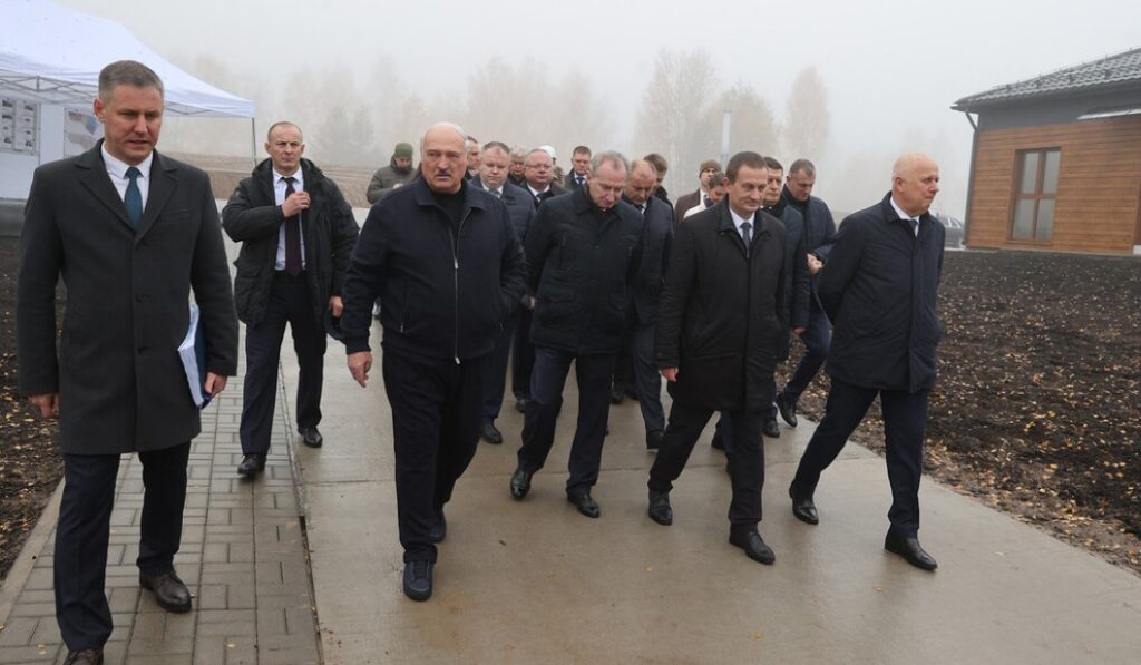 Рабочая поездка в Минский район