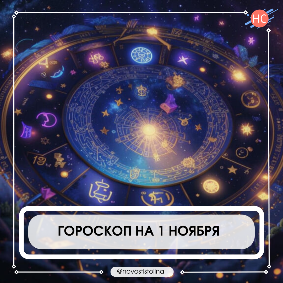 Гороскоп по знакам Зодиака на 1 ноября