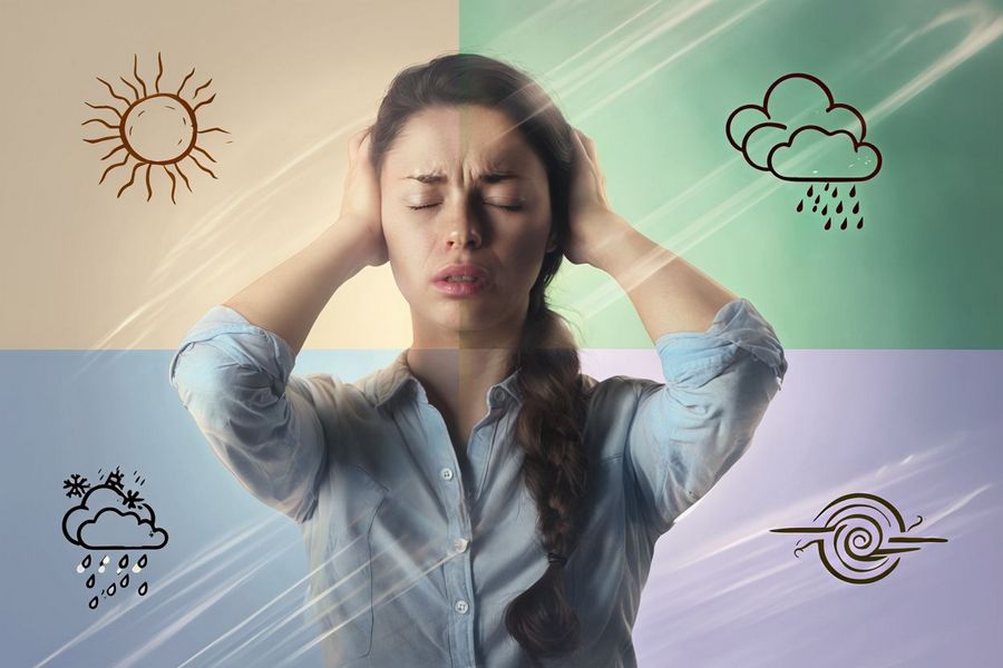 От палящего солнца до ледяного дождя: Что на самом деле происходит с вашим телом при резкой смене погоды