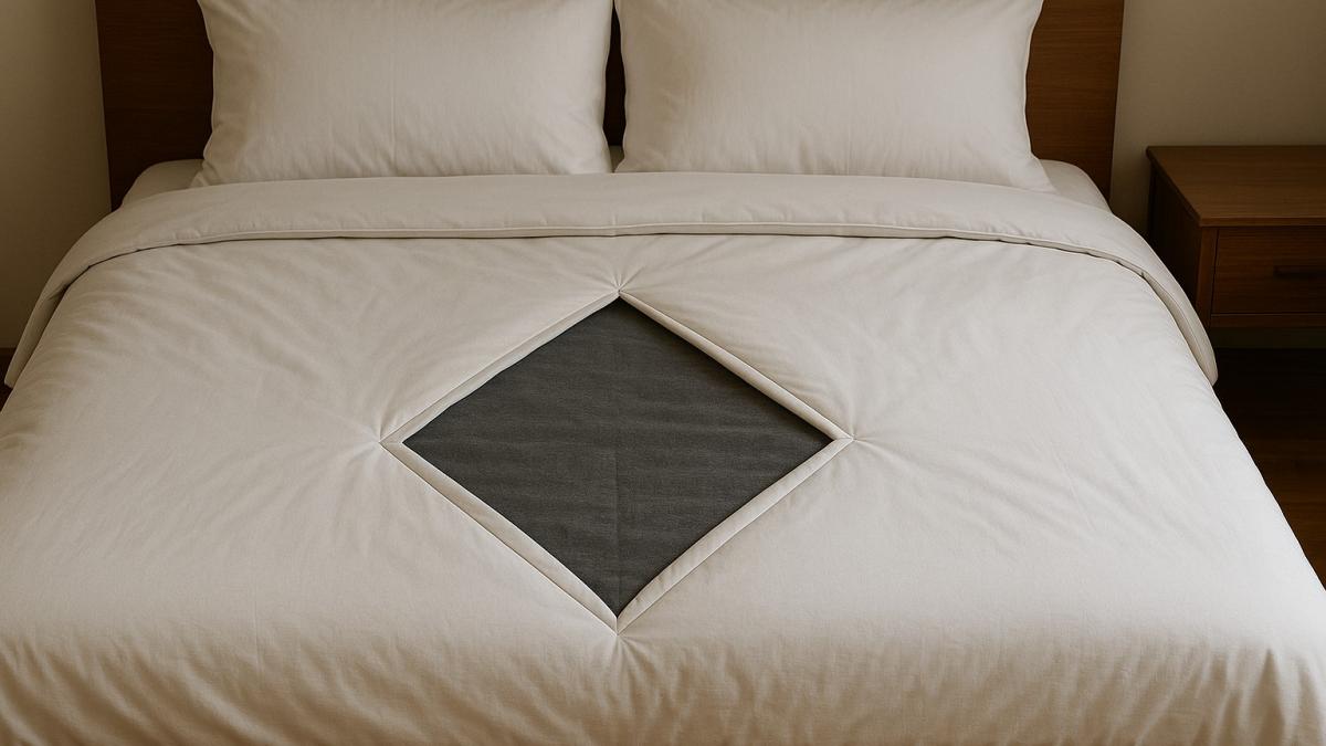  Почему в СССР пододеяльники имели загадочный ромб посередине