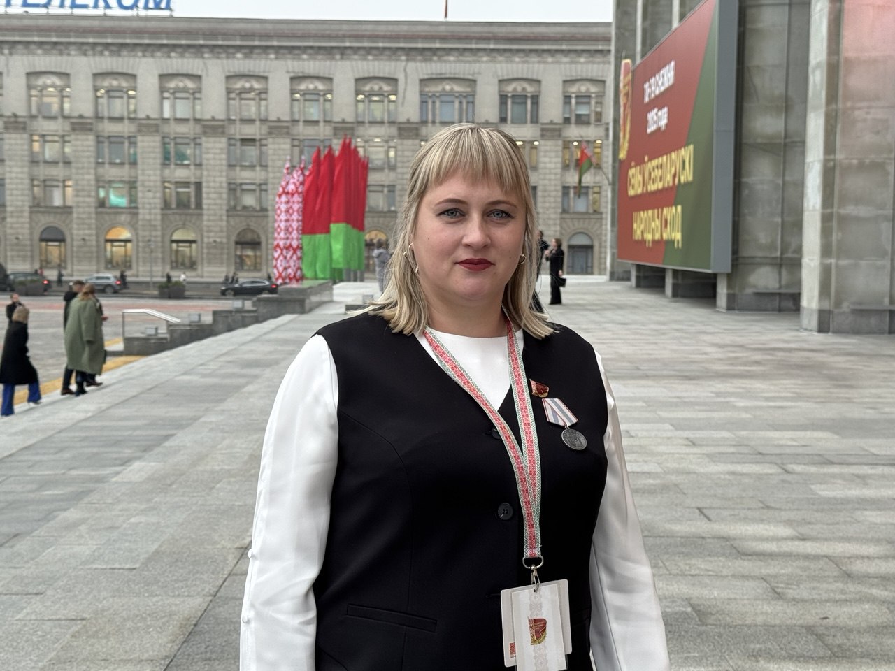 Ядвига ЛЕШКЕВИЧ, делегат ВНС от Столинского района, оператор машинного доения ОАО «Новая Припять»