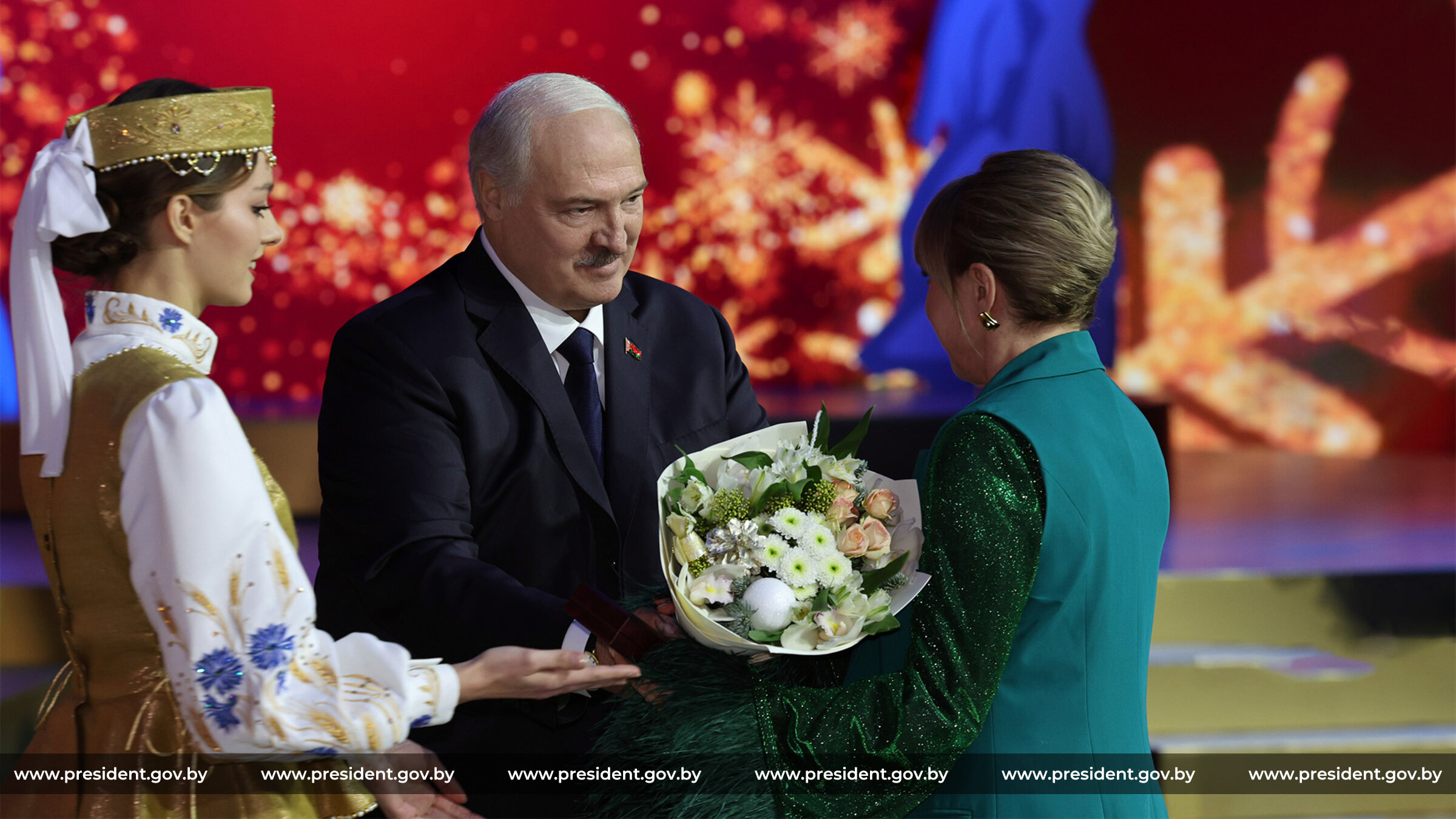 Прием от имени Президента на старый Новый год