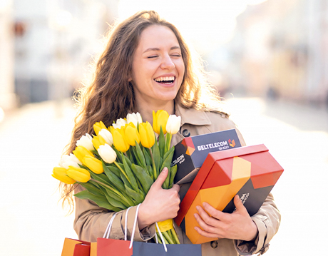 Секрет идеального 8 Марта от Белтелеком